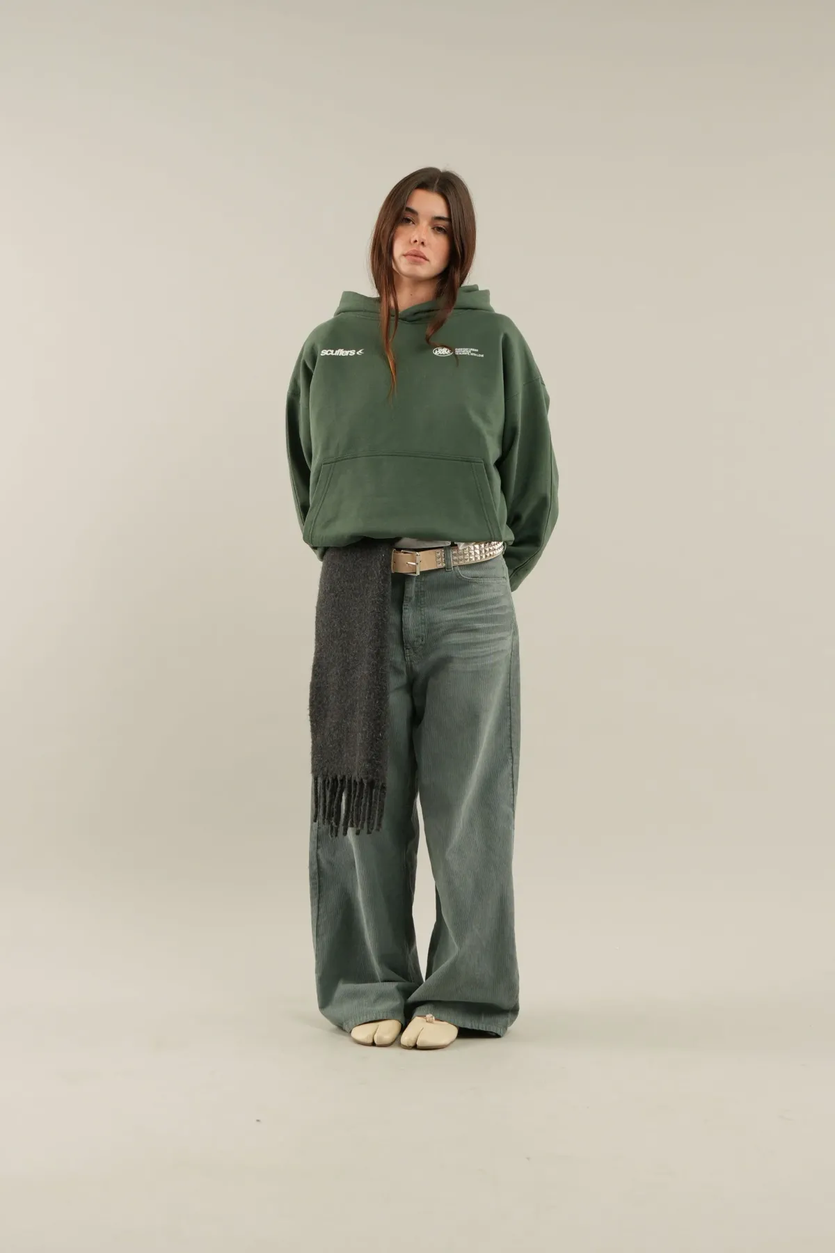 Scuffers Hoodies^Sign Green Hoodie