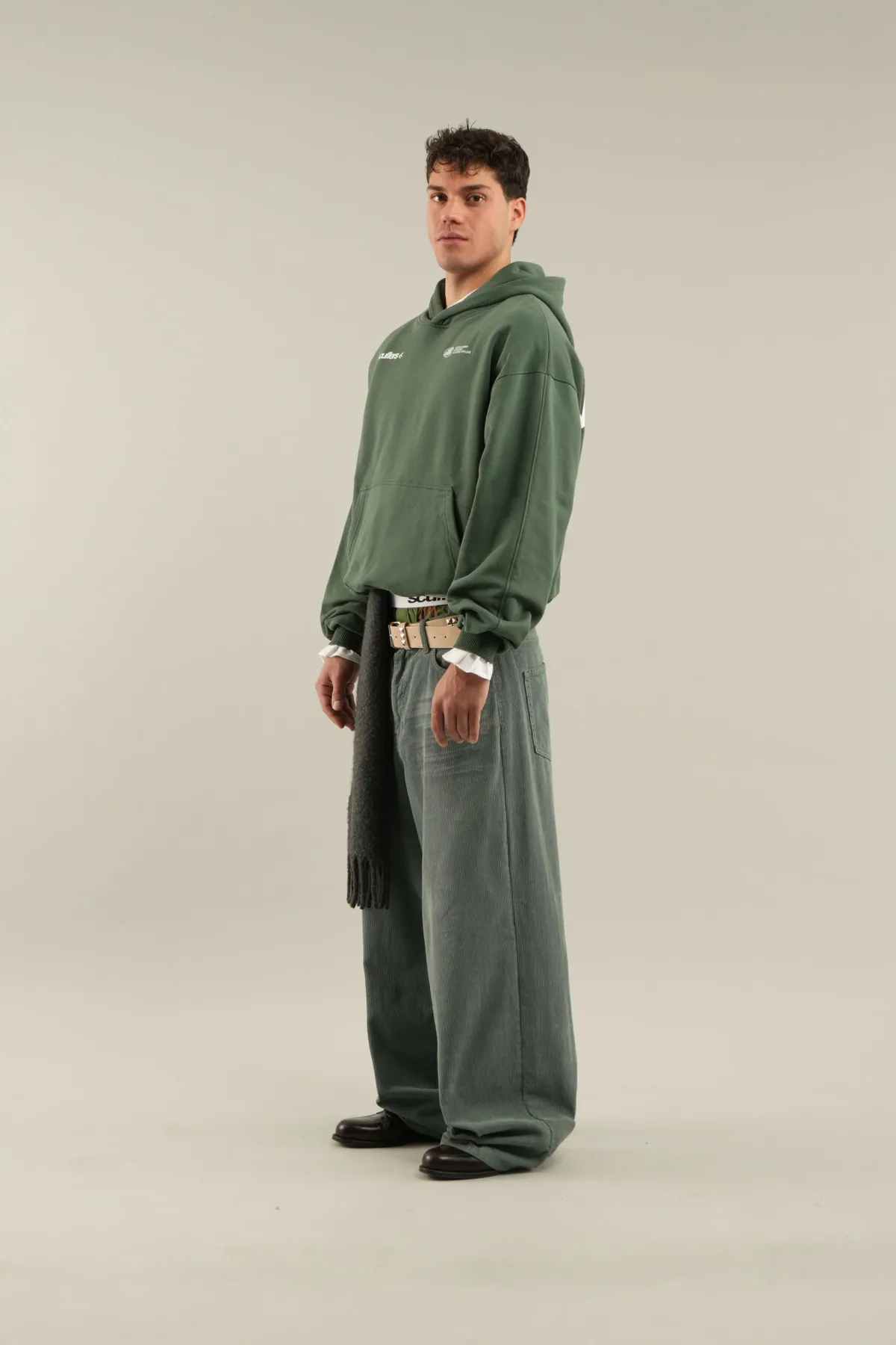 Scuffers Hoodies^Sign Green Hoodie