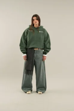 Scuffers Hoodies^Sign Green Hoodie