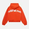Scuffers Hoodies^Sign Orange Hoodie