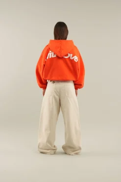 Scuffers Hoodies^Sign Orange Hoodie