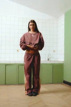 Scuffers Crewneck^Sports Tech Burgundy Crewneck