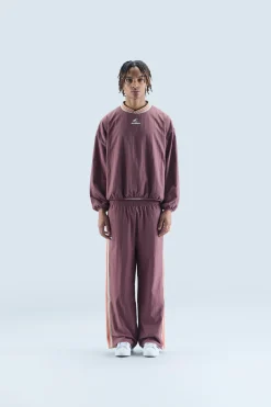 Scuffers Crewneck^Sports Tech Burgundy Crewneck