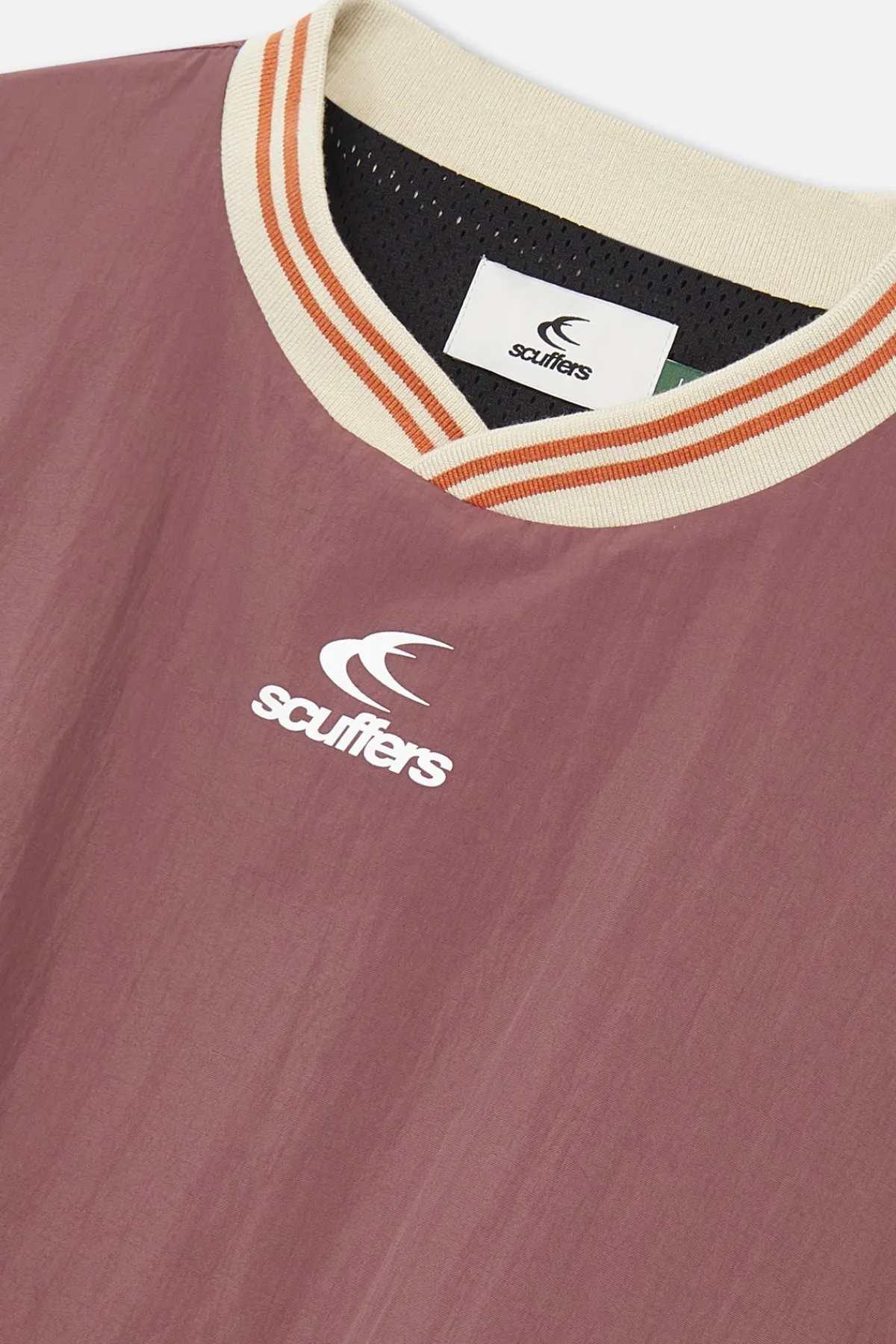 Scuffers Crewneck^Sports Tech Burgundy Crewneck