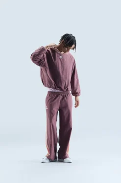Scuffers Crewneck^Sports Tech Burgundy Crewneck