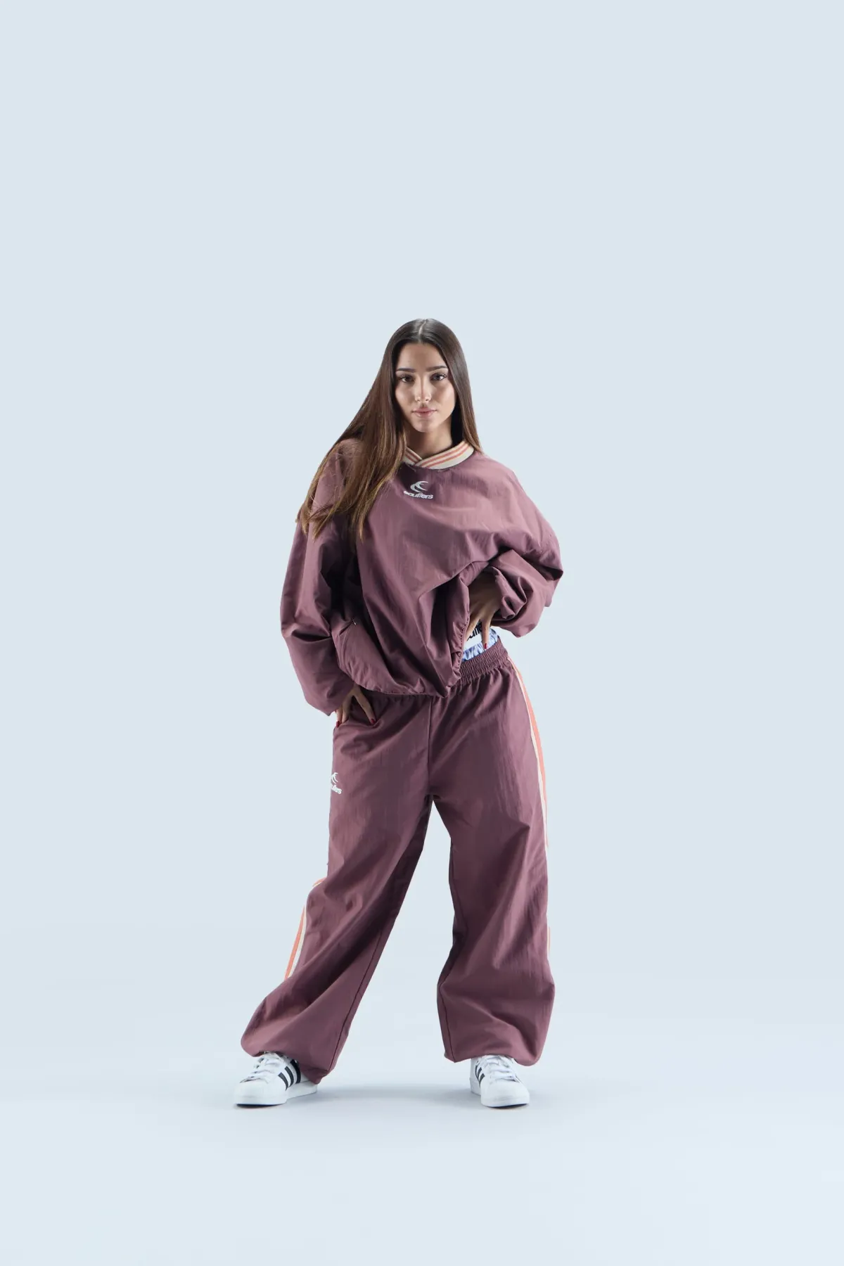 Scuffers Pants & Sweatpants^Sports Tech Burgundy Pants