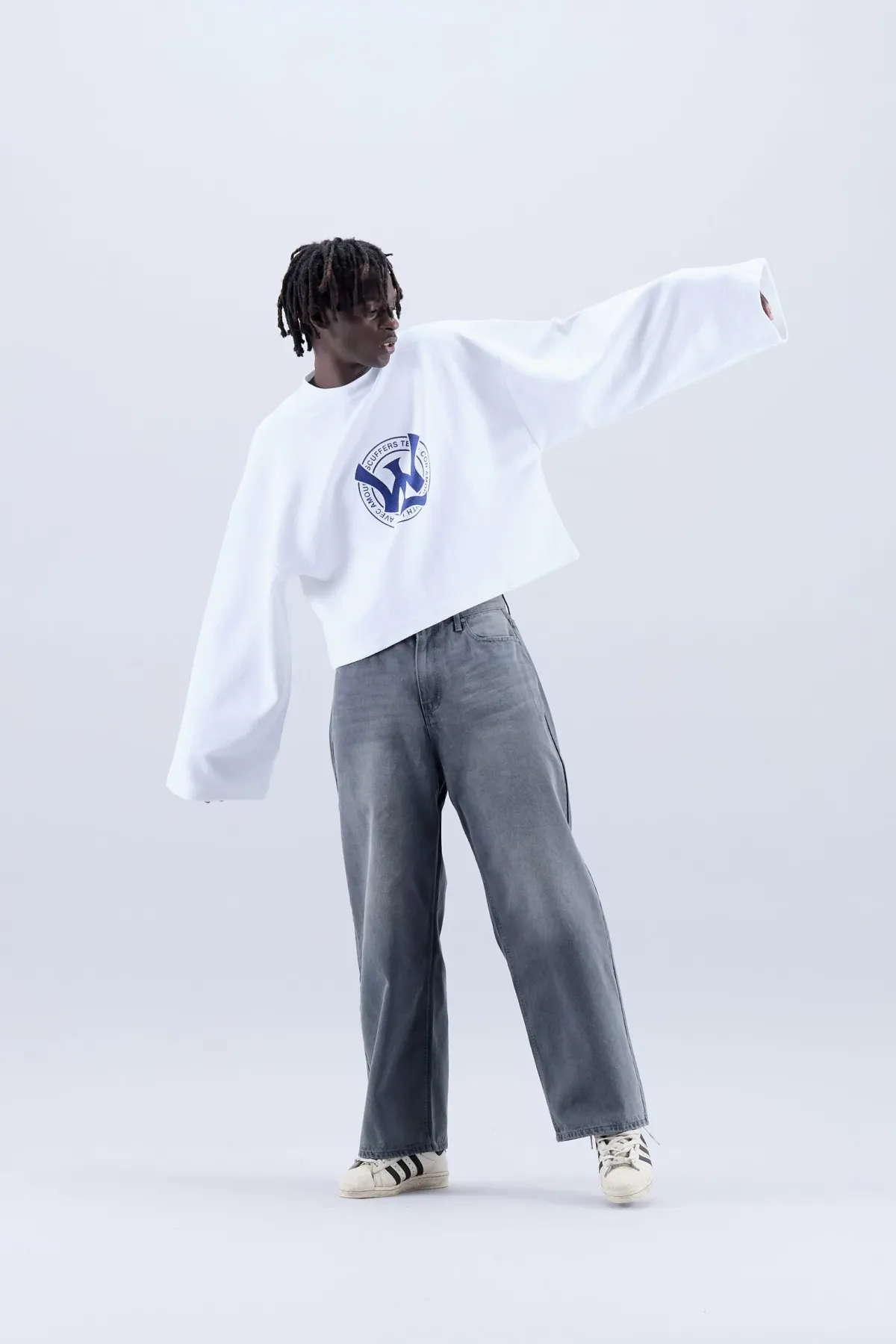 Scuffers Crewneck^SSS Ecru League Sweatshirt