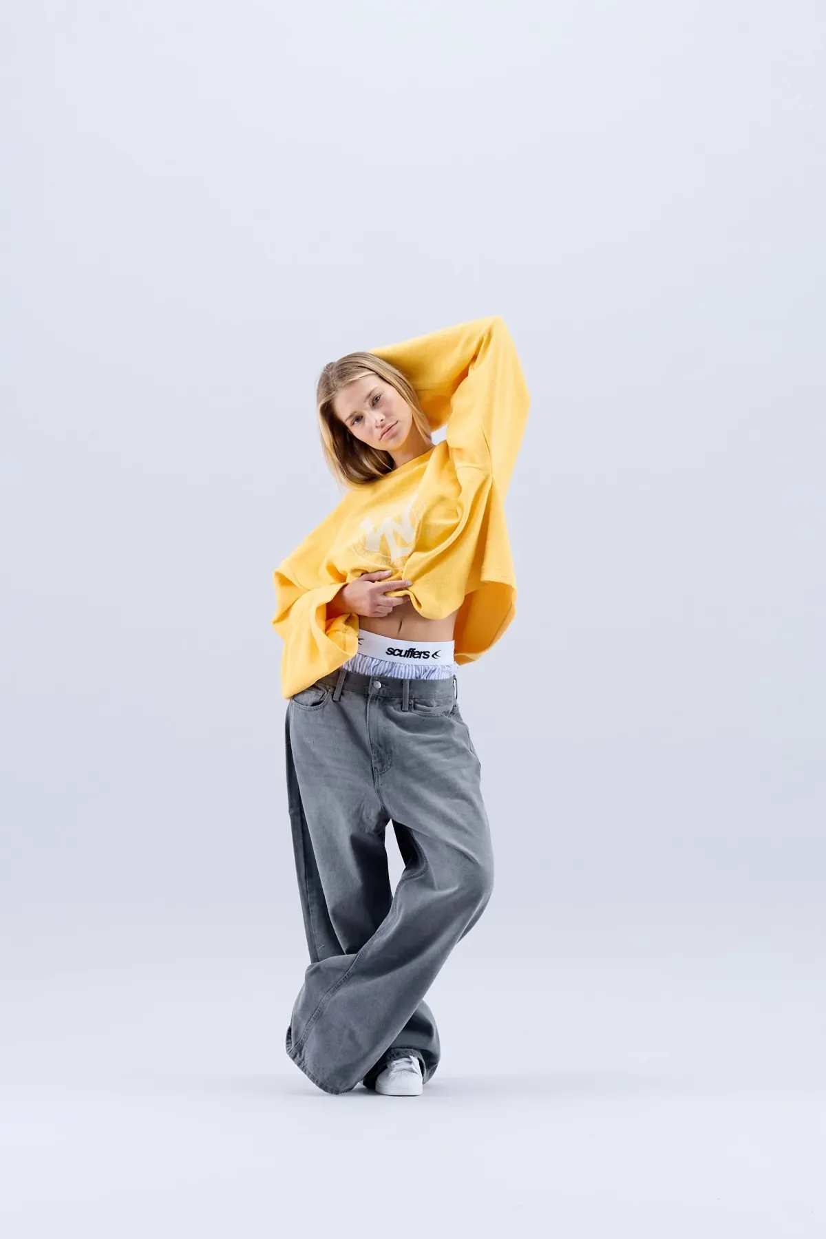 Scuffers Crewneck^SSS Yellow League Sweatshirt