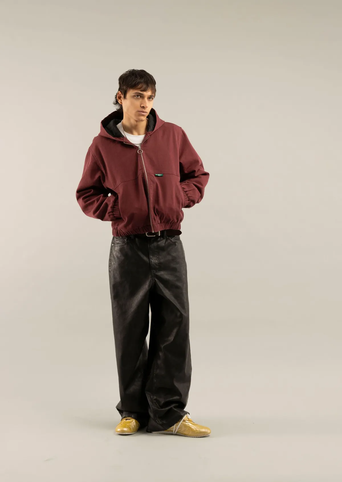 Scuffers Outerwear^Stained Burgundy Work Jacket