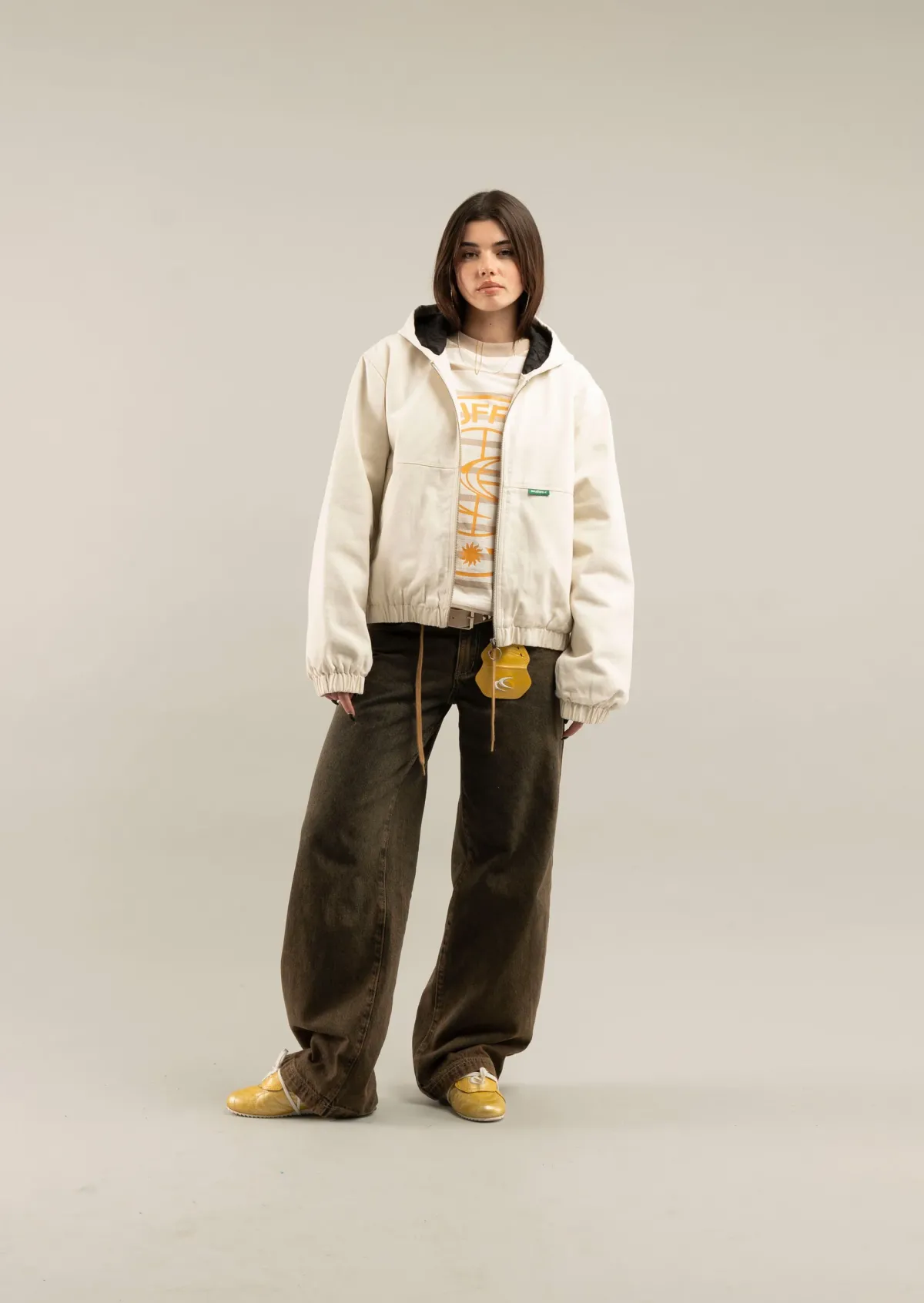 Scuffers Outerwear^Stained Ecru Work Jacket