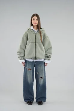 Scuffers Outerwear^Stained Light Green Work Jacket