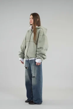 Scuffers Outerwear^Stained Light Green Work Jacket