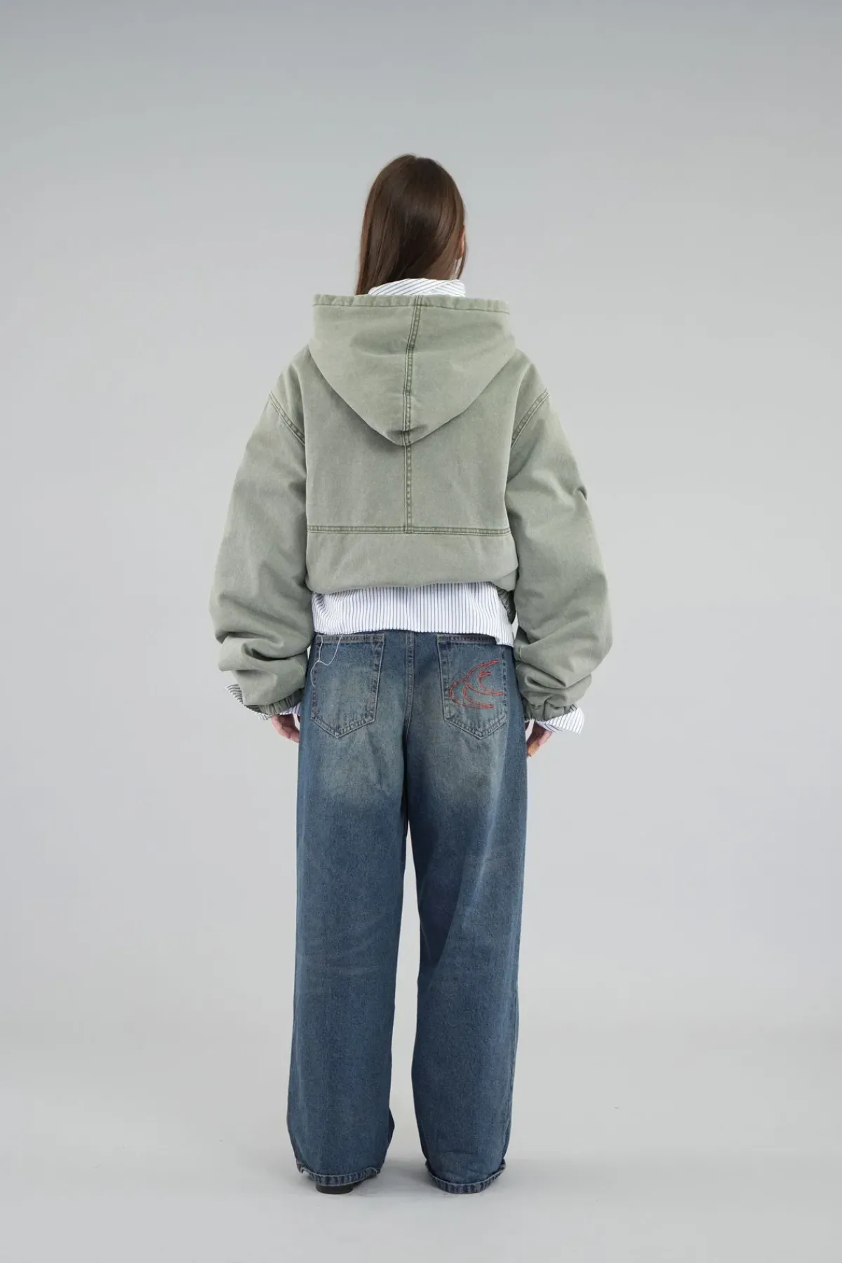 Scuffers Outerwear^Stained Light Green Work Jacket