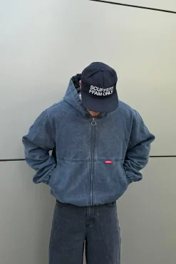 Scuffers Outerwear^Stained Navy Blue Work Jacket