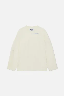 Scuffers Crewneck^Star Sweatshirt Ecru