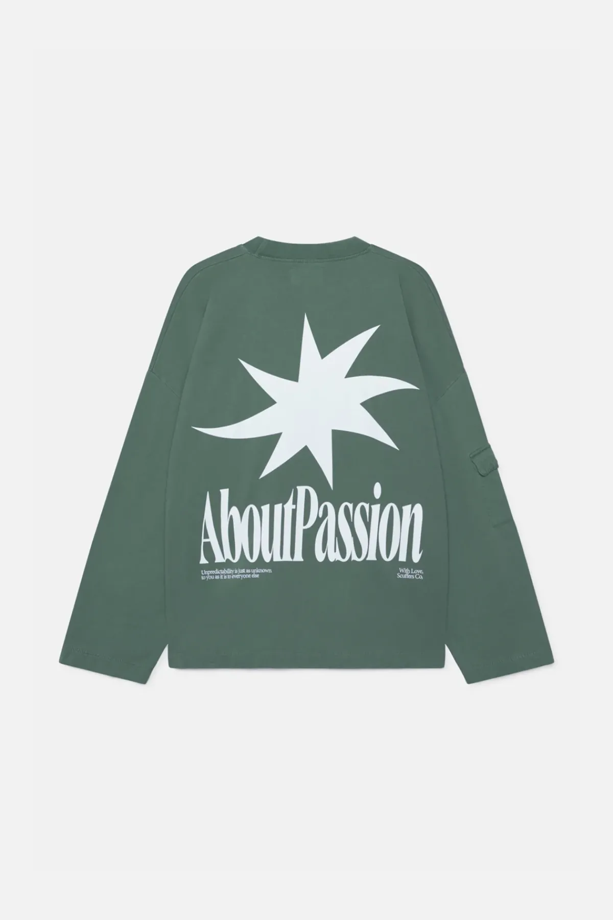 Scuffers Crewneck^Star Sweatshirt Green