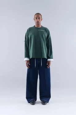 Scuffers Crewneck^Star Sweatshirt Green