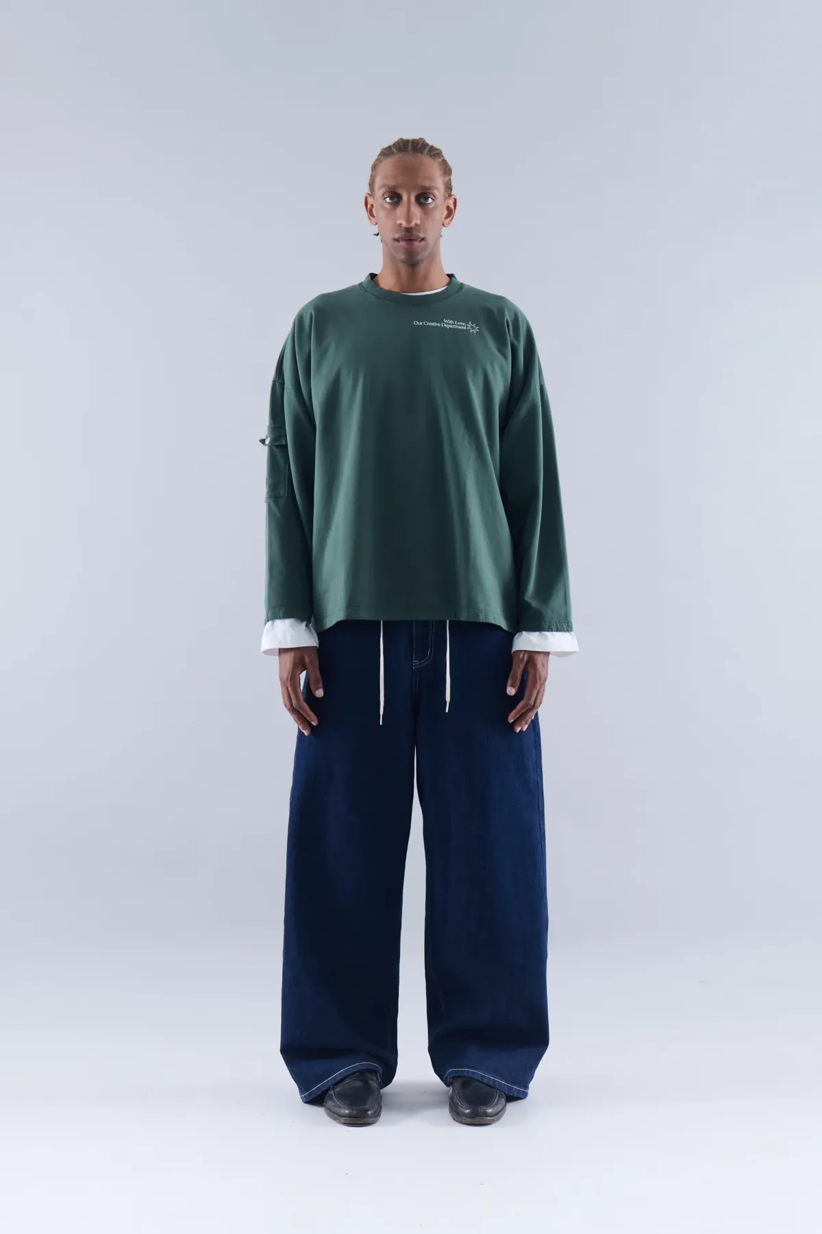 Scuffers Crewneck^Star Sweatshirt Green