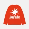 Scuffers Crewneck^Star Sweatshirt Red