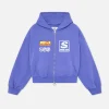 Scuffers Hoodies^Starnova Blue Zipper