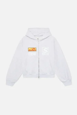 Scuffers Hoodies^Starnova Grey Melange Zipper