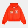 Scuffers Hoodies^Starnova Orange Zipper