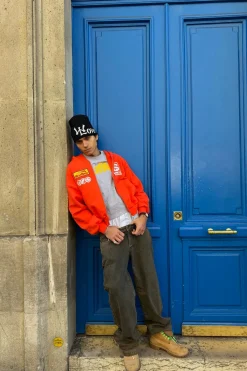 Scuffers Hoodies^Starnova Orange Zipper