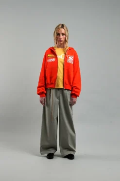 Scuffers Hoodies^Starnova Orange Zipper