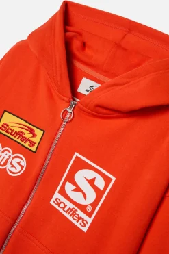 Scuffers Hoodies^Starnova Orange Zipper