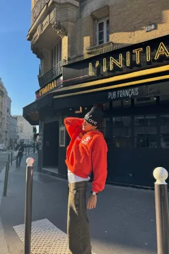 Scuffers Hoodies^Starnova Orange Zipper