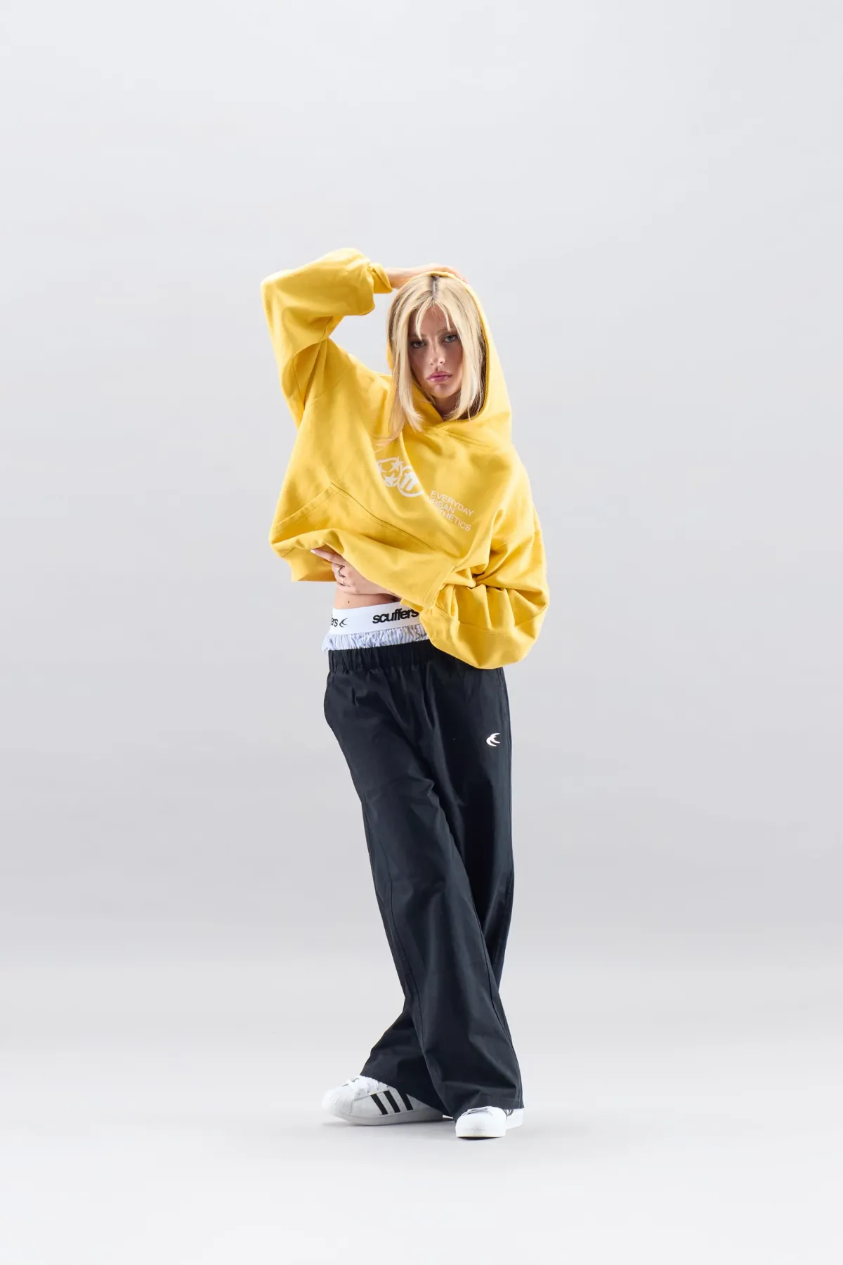 Scuffers Hoodies^Startie Yellow Hoodie