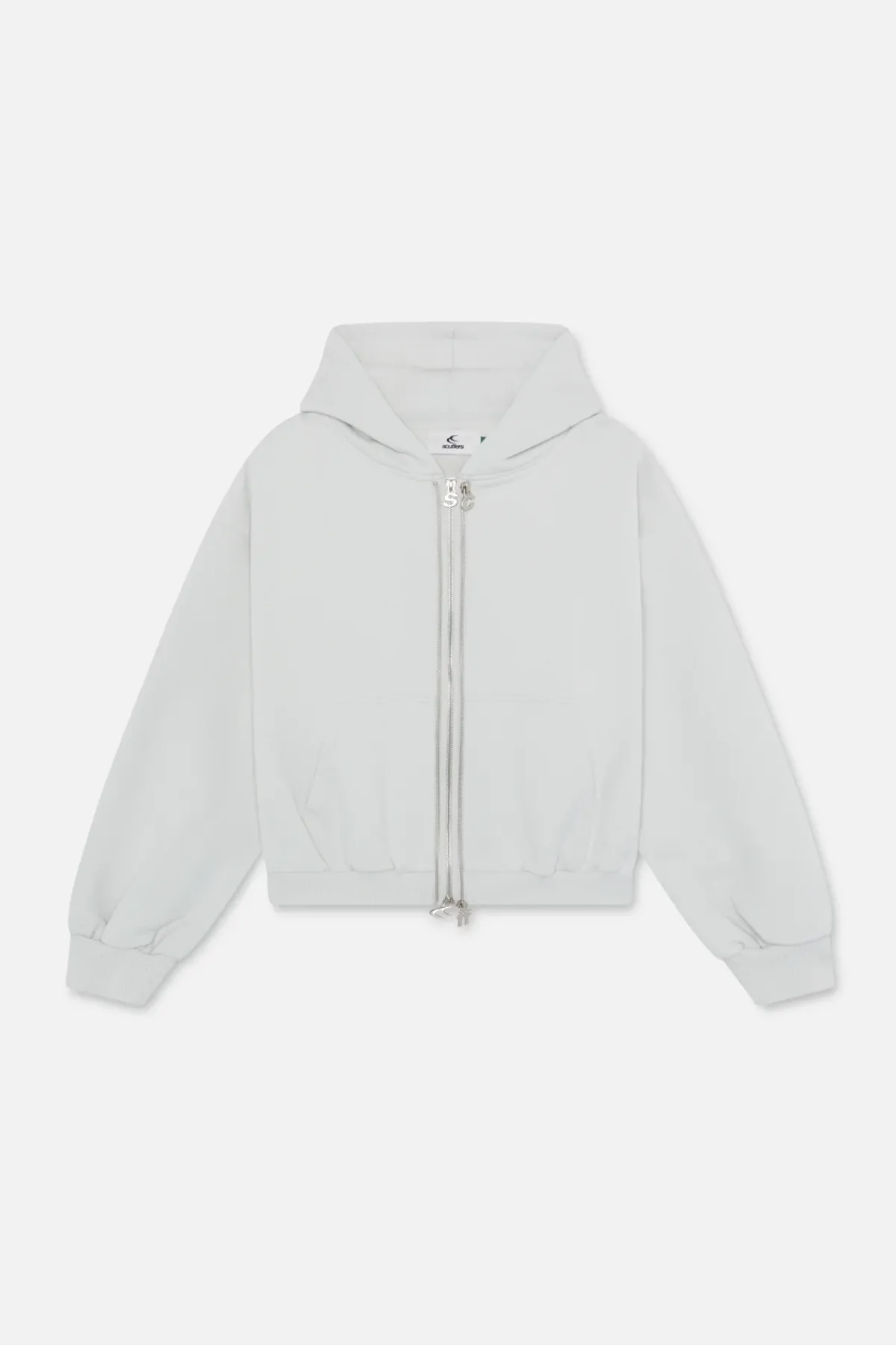 Scuffers Hoodies^Steel Grey Zipper