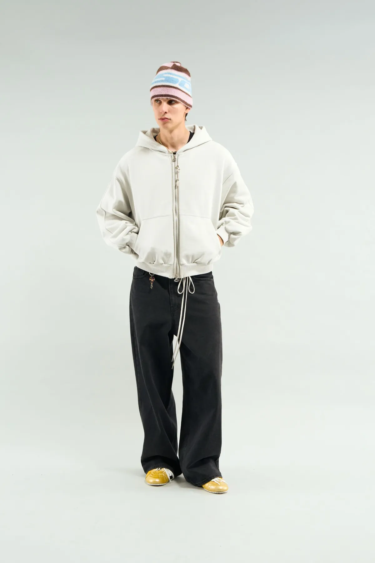 Scuffers Hoodies^Steel Grey Zipper