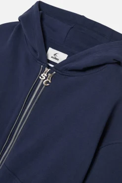 Scuffers Hoodies^Steel Navy Zipper