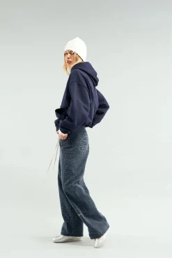 Scuffers Hoodies^Steel Navy Zipper