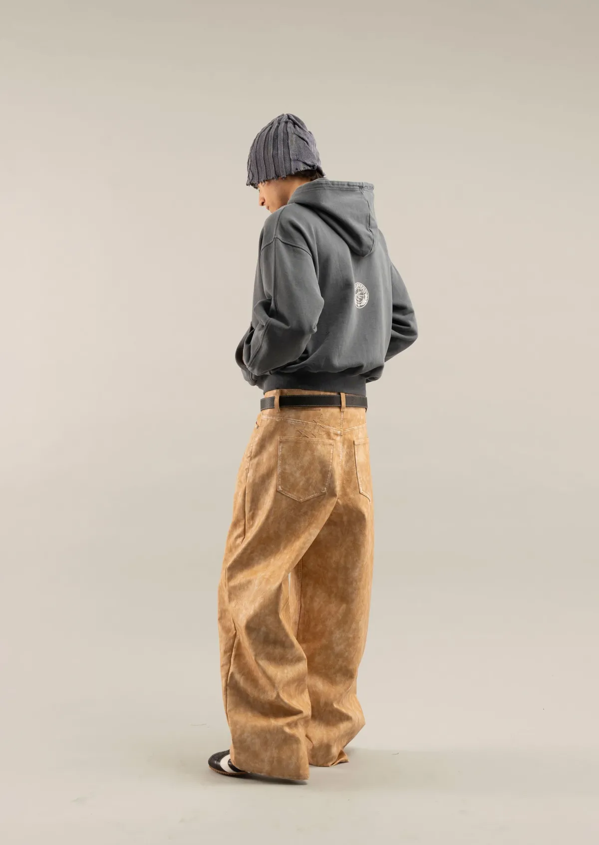 Scuffers Hoodies^Stone Light Blue Zipper