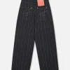 Scuffers Pants & Sweatpants^Striped Black Denim Pants