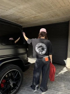 Scuffers Pants & Sweatpants^Striped Black Denim Pants