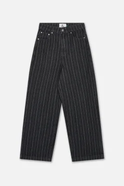 Scuffers Pants & Sweatpants^Striped Black Denim Pants