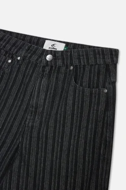 Scuffers Pants & Sweatpants^Striped Black Denim Pants