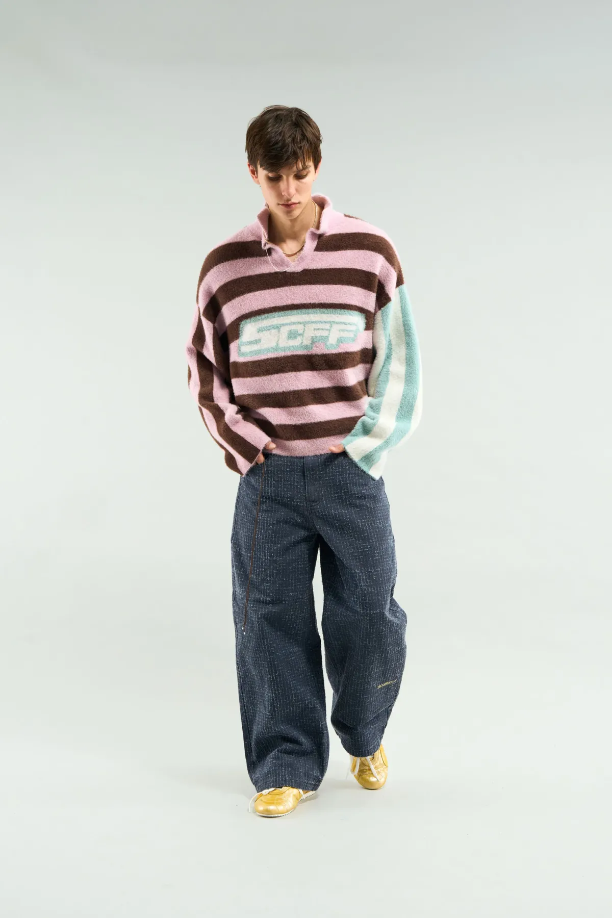 Scuffers Shirts & Polos^Stripes Mohair Polo
