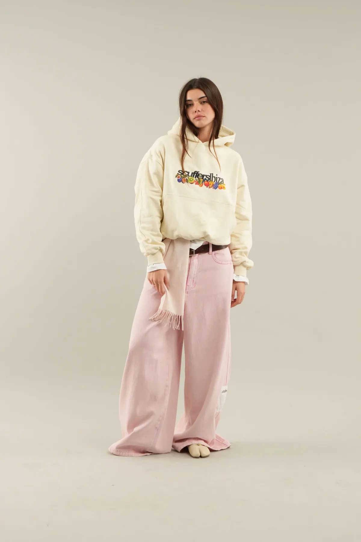 Scuffers Hoodies^Sweet Ecru Hoodie