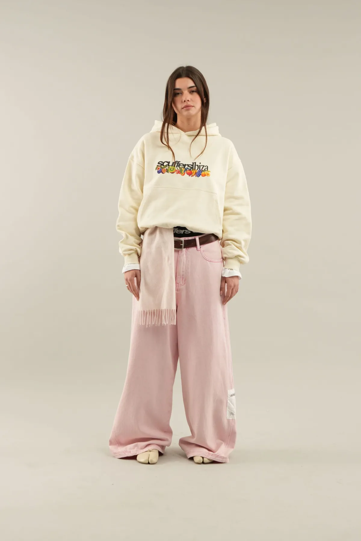 Scuffers Hoodies^Sweet Ecru Hoodie