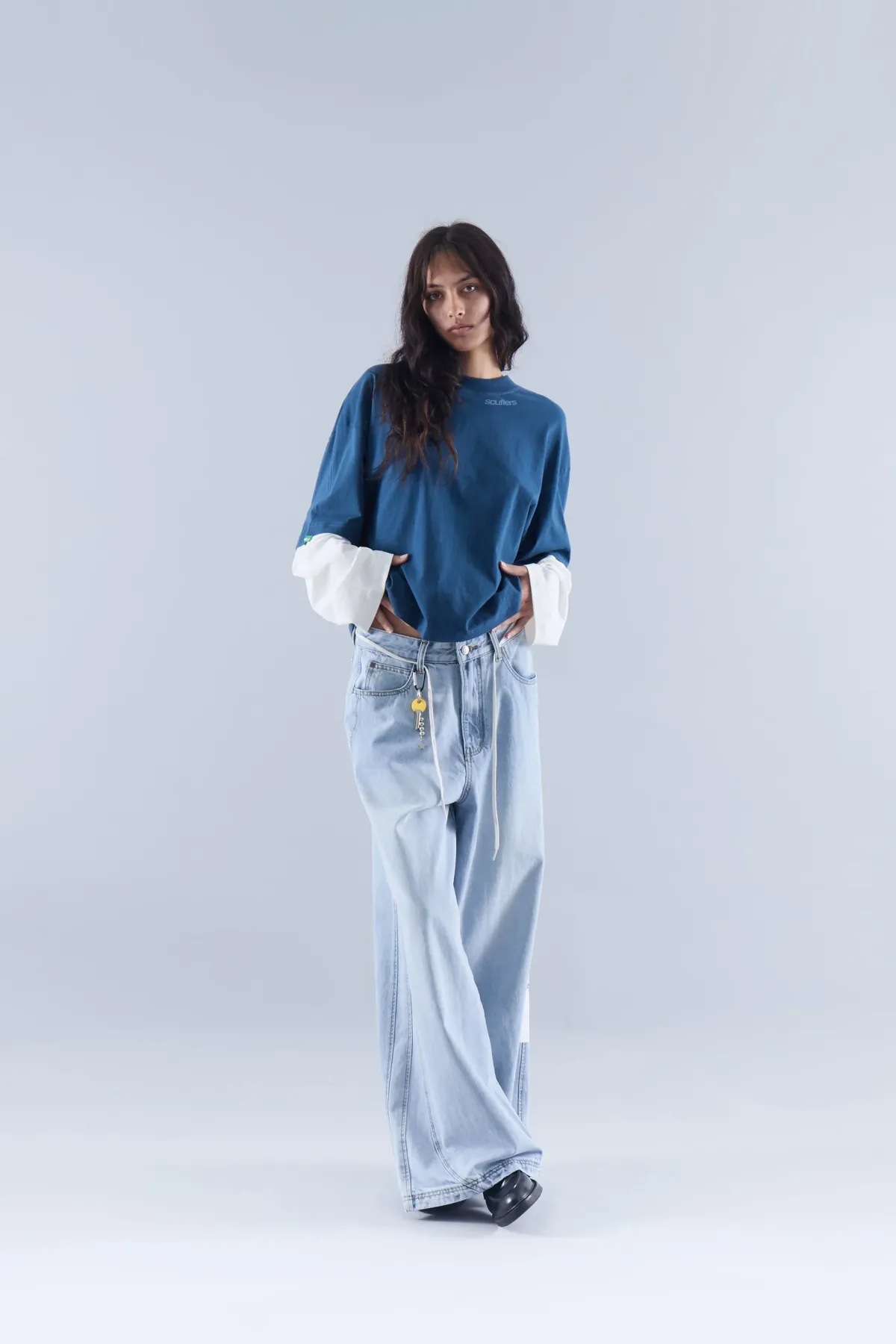 Scuffers Pants & Sweatpants^Tech Blue Denim