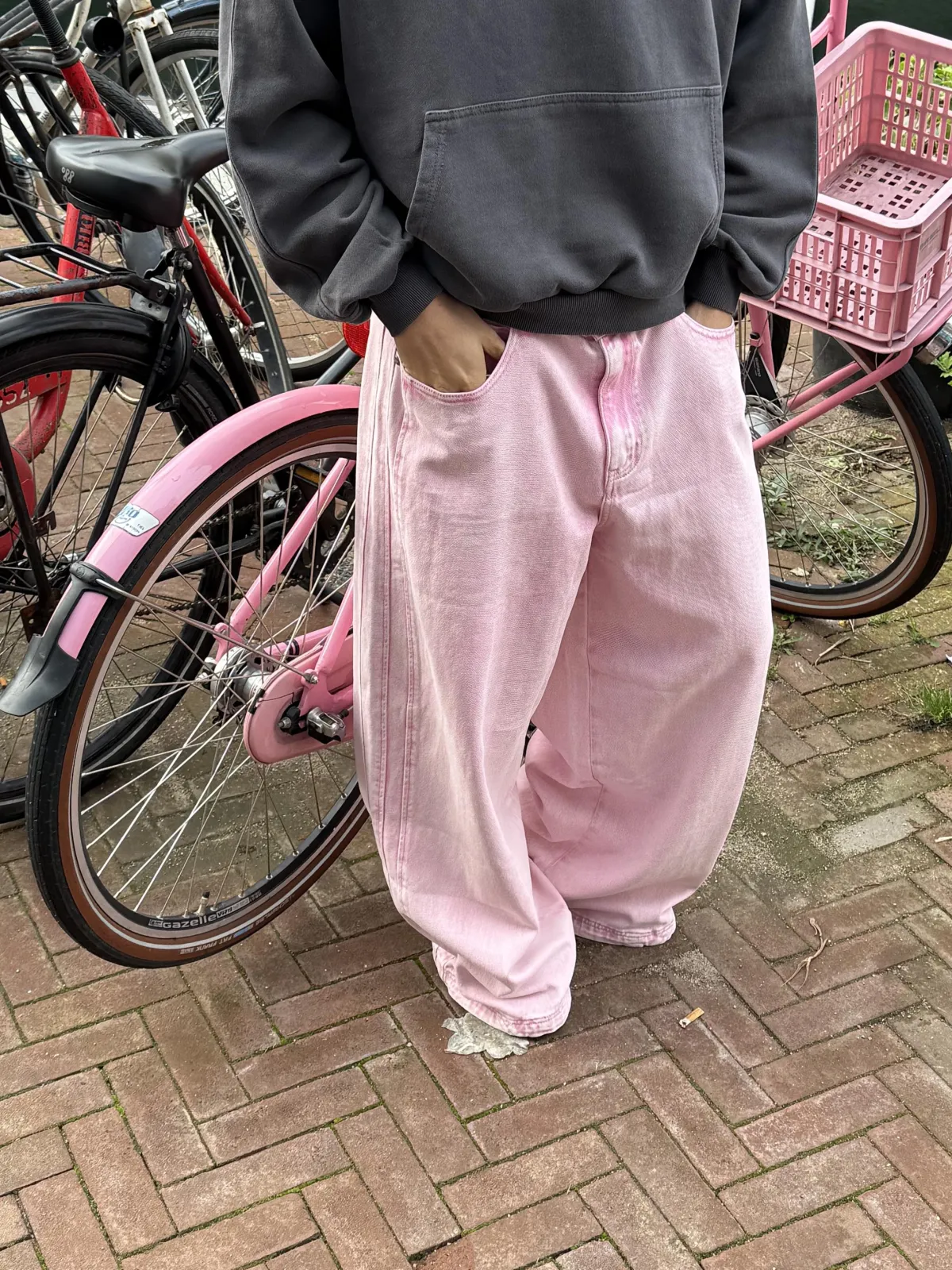 Scuffers Pants & Sweatpants^Tech Pink Denim