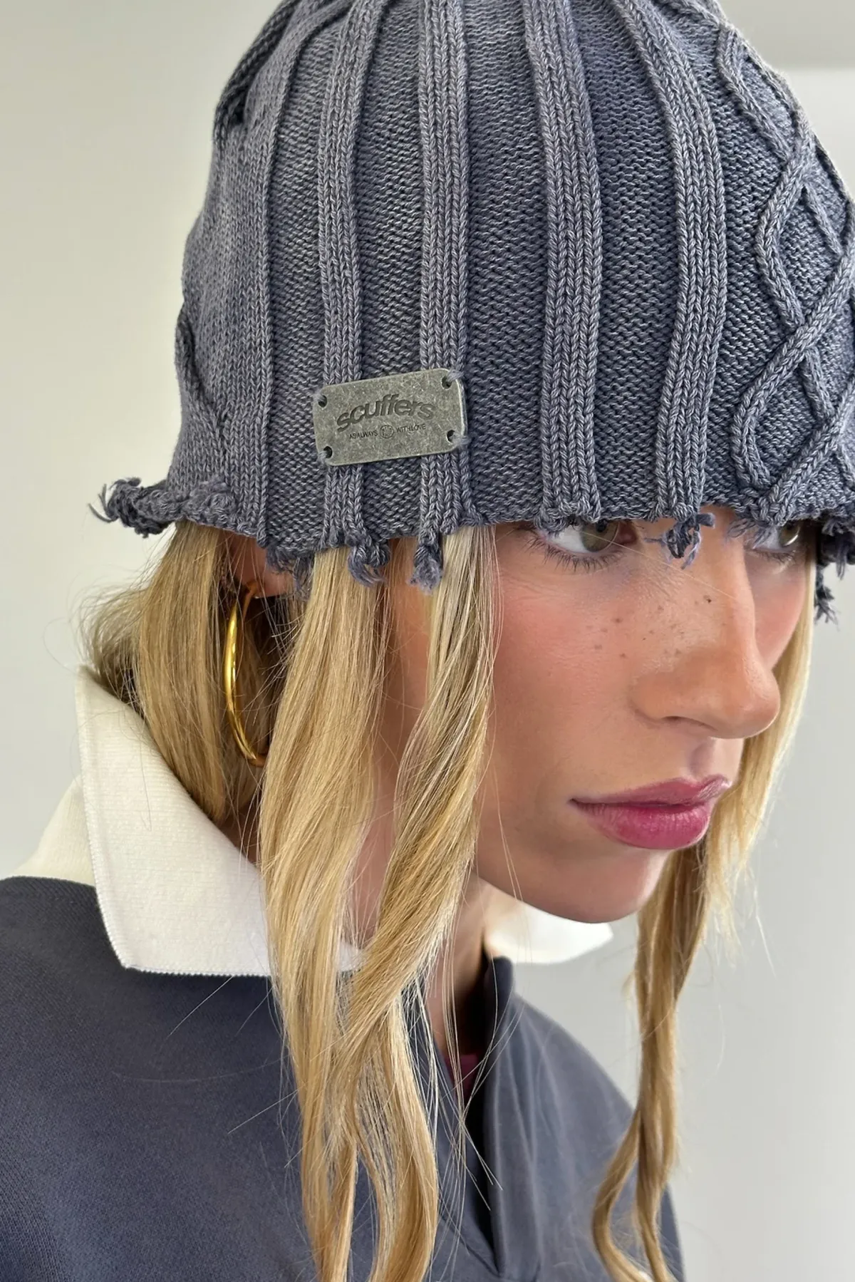 Scuffers Beanies^Trench Blue Beanie