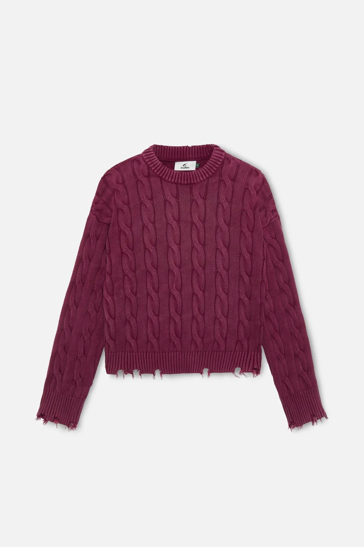 Scuffers Knitwear^Trench Jersey Burgundy