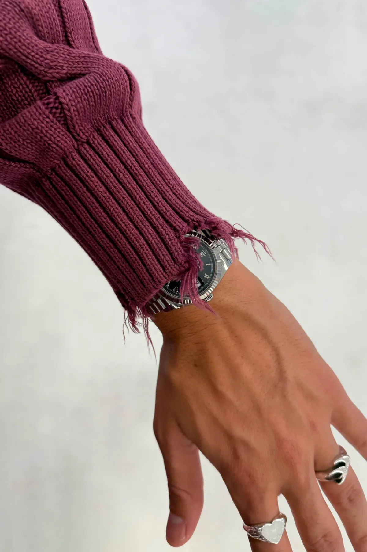 Scuffers Knitwear^Trench Jersey Burgundy