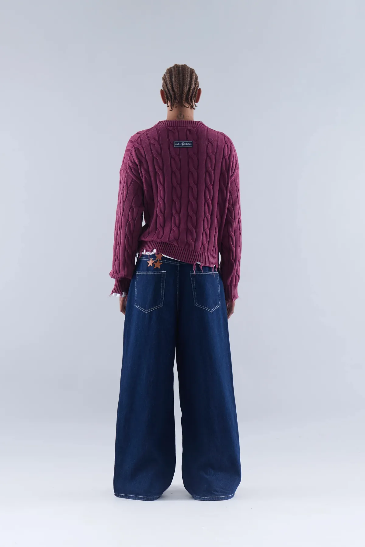 Scuffers Knitwear^Trench Jersey Burgundy