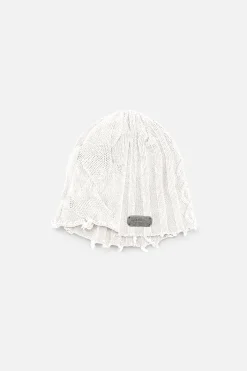 Scuffers Beanies^Trench White Beanie